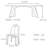 Modern minimalist dining table set-109473774
