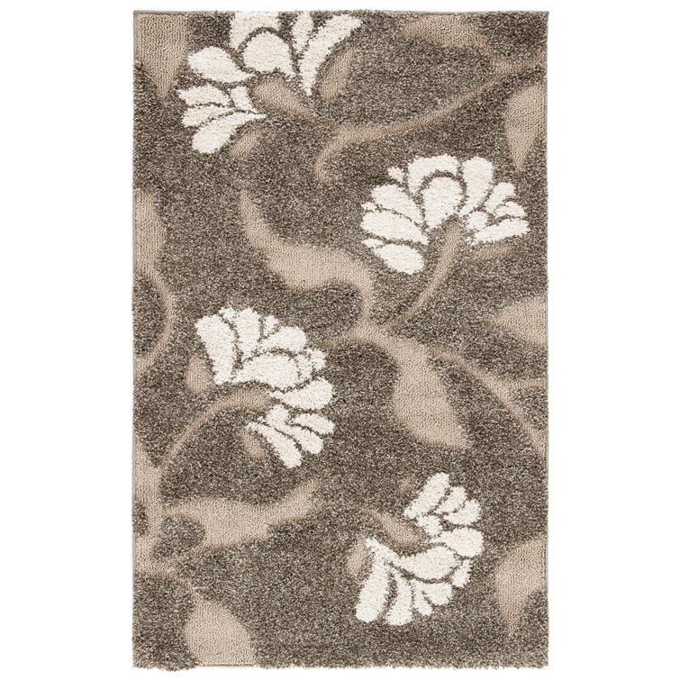 Chanhassen Shag Performance Floral Rug