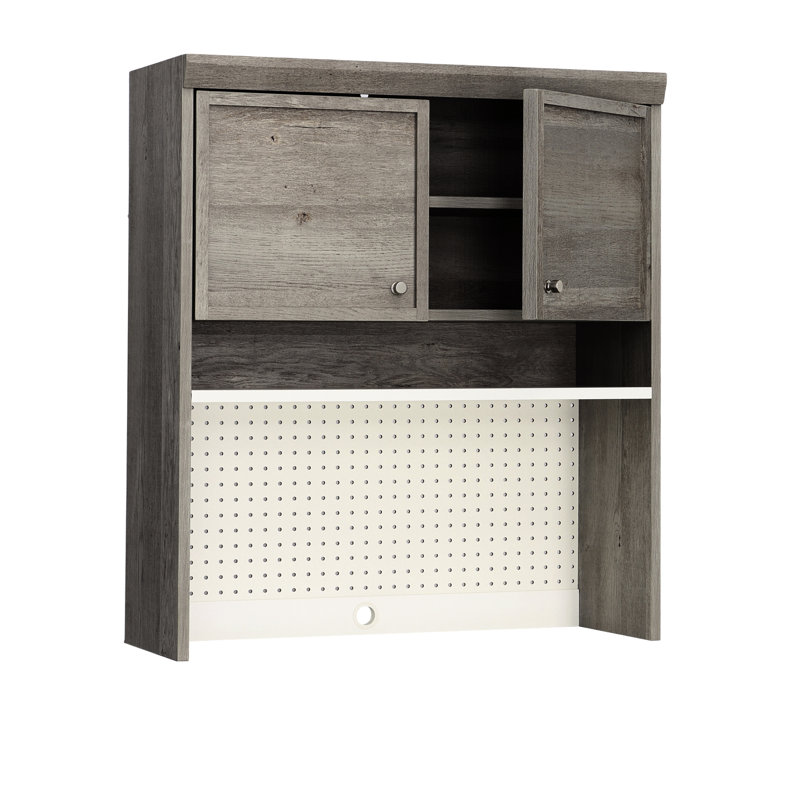 Tablettes réglables brunes convenant aux salles d'artisanat et aux bureaux, avec assemblage rapide à l'arrière Espaces de travail organisés dans les bureaux - étagères, portes à fonctionnement doux, construction