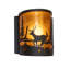 1 - Light Flush Mounted Sconce