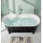 63'' x 29.5'' Freestanding Soaking Acrylic Bathtub-98916248