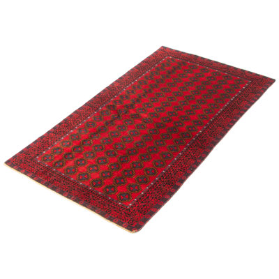 Teimani Red Rug 3'6" x 6'6"