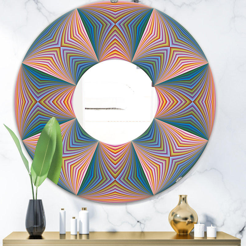 Miroir mural Illusion II, H 31,5 po x l 23,7 po
