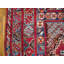 1920s Multicolor Geometric Antique Moroccan Rabat Rug 5'6" x 18'3" Wool Carpet