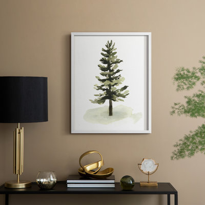 «Watercolor Pine II»