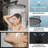 Dome shaped complete shower system-114914040