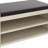 6 Pair PU Shoe Bench With Handle-619863628