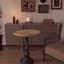Table d'appoint en bois de style vintage avec table basse de style champêtre et petite table basse moderne convenant à un salon, un restaurant et une chambre d'hôte.