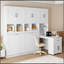 Lit escamotable simple avec placard, tiroirs et bureau-1531729789