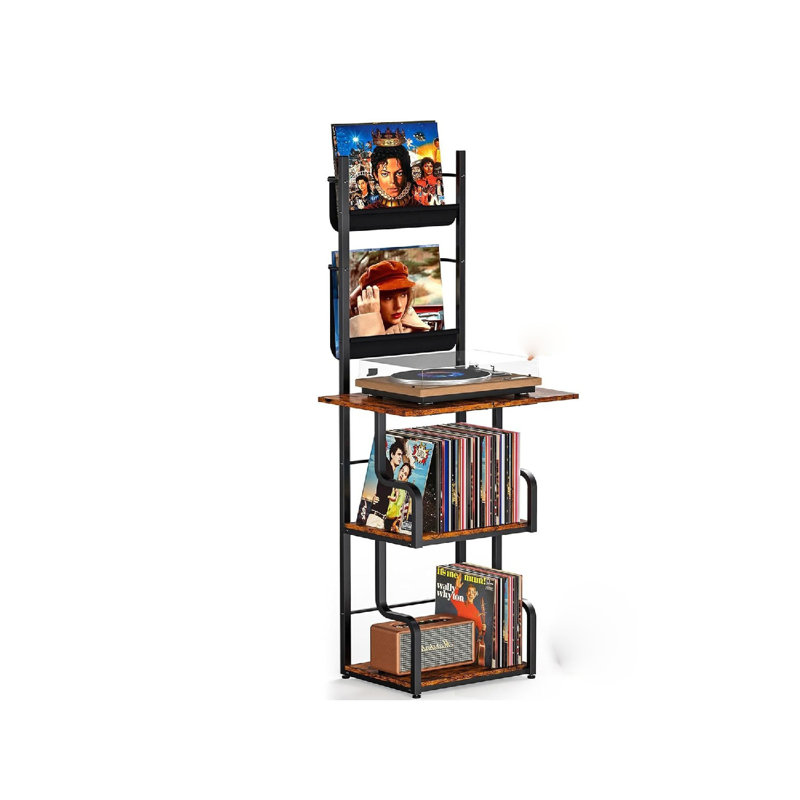 147.3cm H Media Shelves