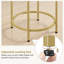 Table d'appoint ronde avec plateau en verre-2027567627