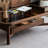 walnut antique-style coffee table