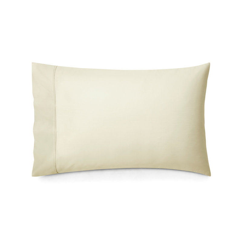 Lux Pillow Case, King Pillow Case, Ivory