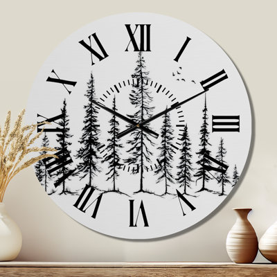 Horloge murale pin