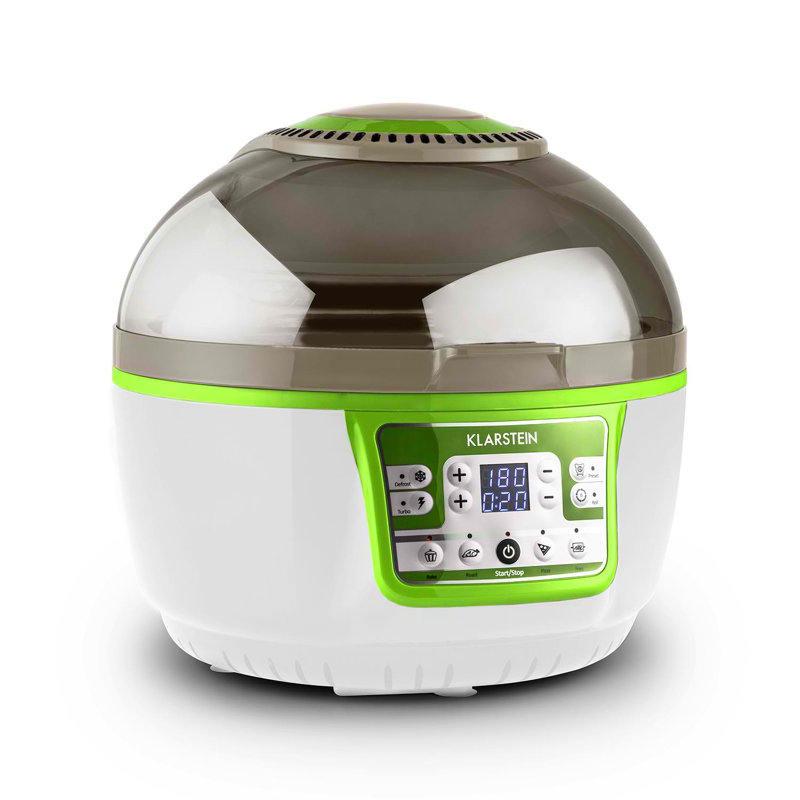 Klarstein VitAir 1L Air Fryer, Green/White