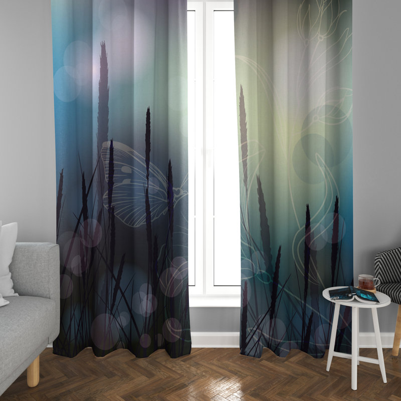 Rideau en polyester Lonara, L 20 po x L 52 po
