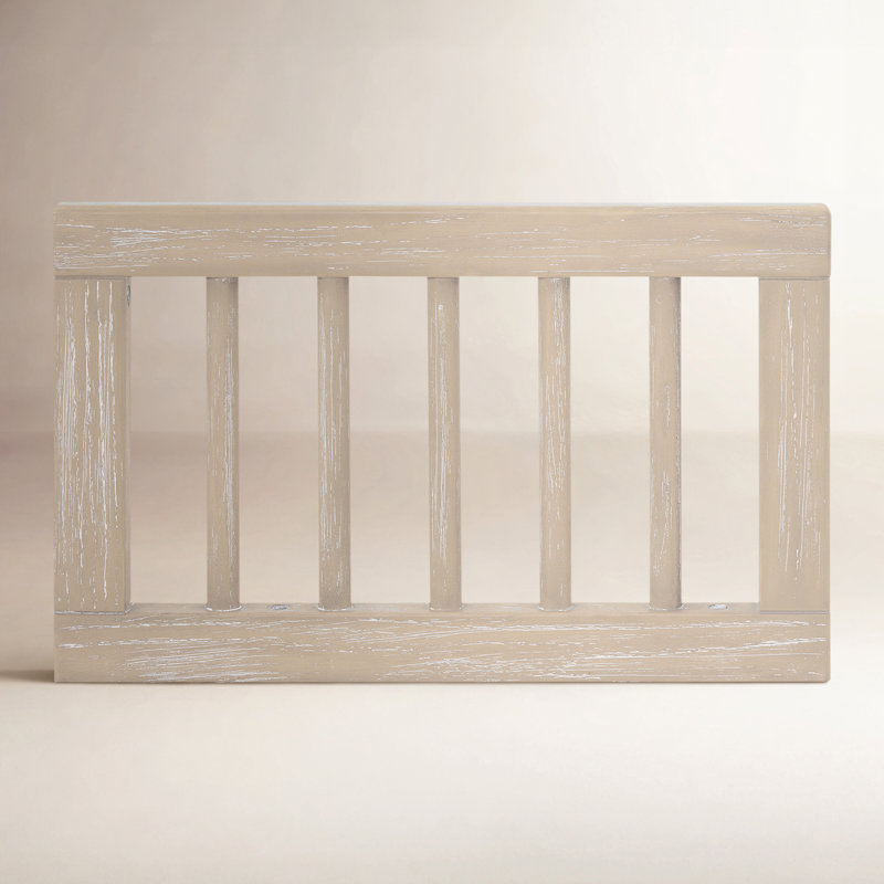 Paris Toddler Guardrail, Whitewash Ash