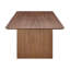 Table rectangulaire 95 "en noyer Salini