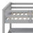 Hawwah Kids Full Loft Bed-812297484