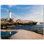 Lighthouse Photo 12'' x 12'' Satin Ceramic Decorative Mural