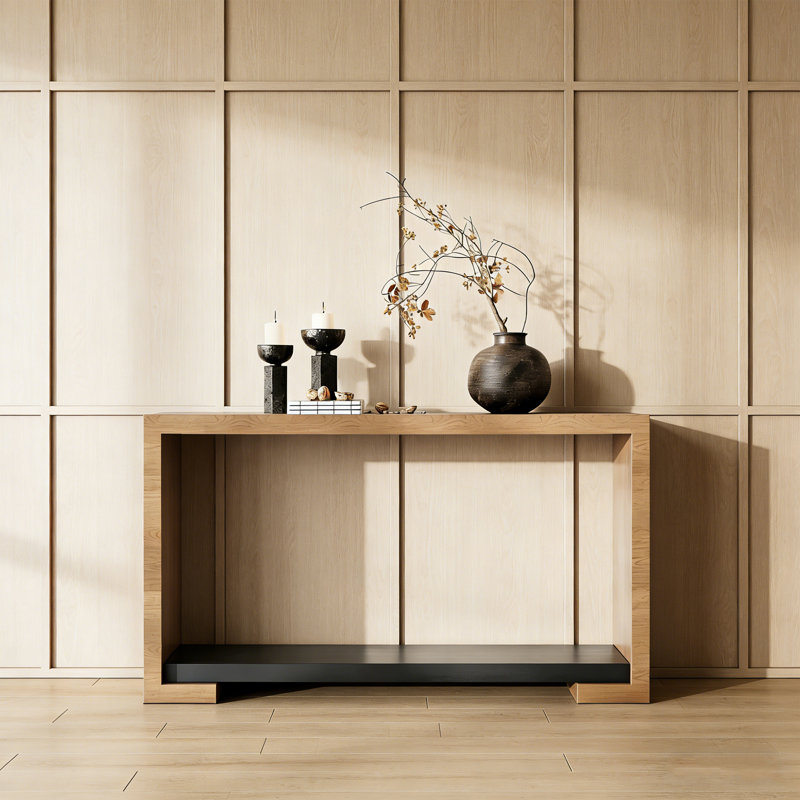 Retro Multifunctional Practical Console Table, H 29,53 po x l 39,37 po x P 13,78 po