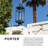 Porter 22.75" Outdoor Single Light Post Mount Lantern with Lumiglo - Lisa McDennon Collection-2105309311