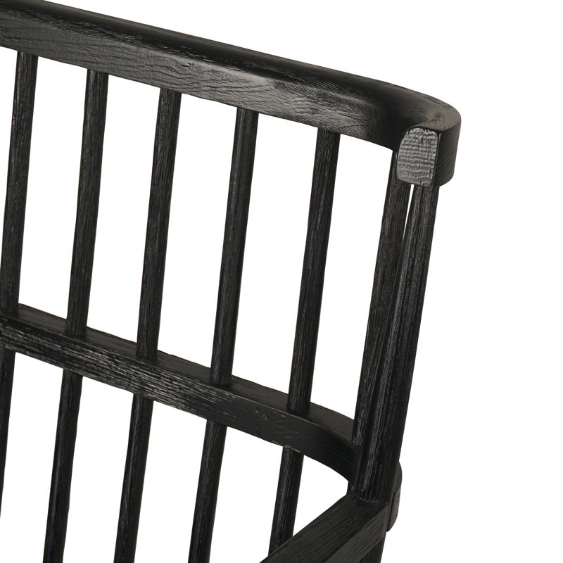 Aspen Bench, Matte Black