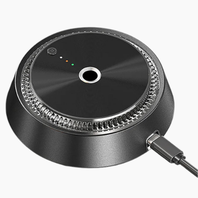 Humidificateur pour voiture avec purificateur d'air pour voiture avec charge de type C DC 5V