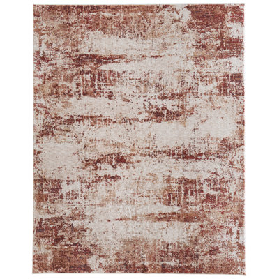 Pearson Modern Abstract Ivory Area Rug