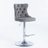 Karym Swivel Upholstered Counter Stool-417241058-417241057