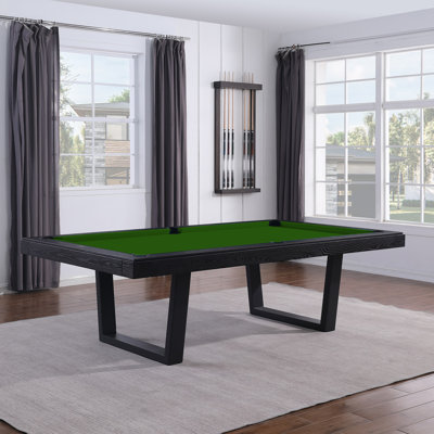 8ft Unity Steel Frame Slate Pool Table with Optional Dining Top