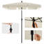 Rollo 125cm Rectangular Beach Parasol-678162416-678162423-778343739