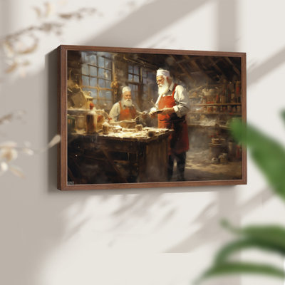 Chirstmas Art-CDXXXVIII -Framed Print - Restickable