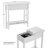 Verrill Flip Top Console Table – 2 Piece Living Room End Tables with Hidden Hinged Storage Compartment and Lower Shelf-1034443349