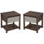 3-Pieces Bedroom Sets,Modern Bed Frame Set with 2 Nightstands, Platform Bed with Headboard and Matching Bedside Tables for Bedroom-1133584873-1133584872
