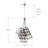 Sevro 7 - Light Black Open Cage Lantern Chandelier