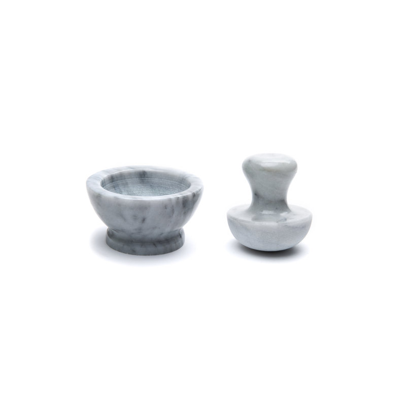 Marble Mortar And Pestle Set