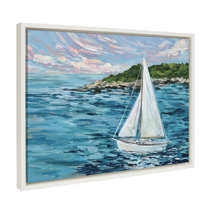 «Shalyce Marthas Vineyard», toile encadrée par Emily Kenney