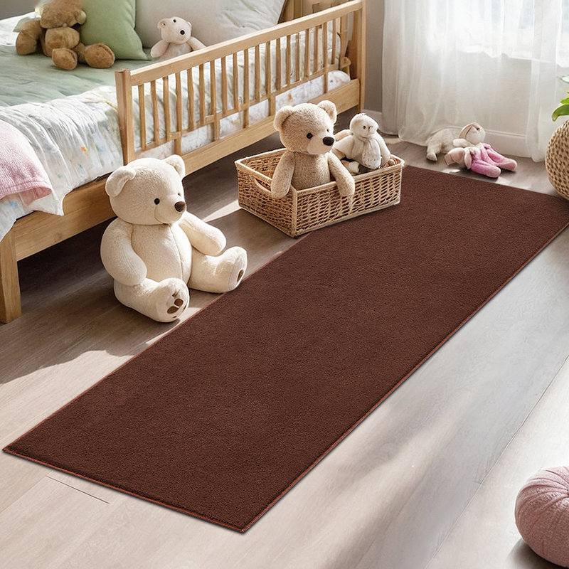 Machine Washable Rug Super Soft Fluffy Area Rug for Bedroom Modern Shaggy Rugs Fuzzy Kids Room Rug Plush Indoor Non-Slip Accent Carpet for Nursery Living Room Home Decor