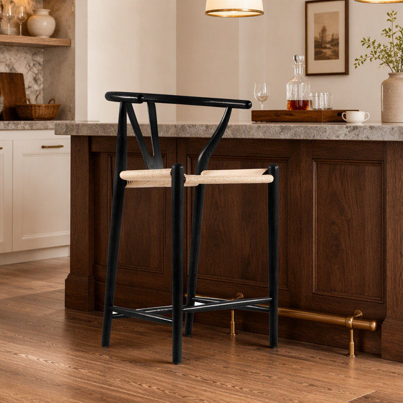 Counter Stool Black Stain