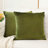 Solid Velvet Reversible Pillow Cover-2046555344-2044397499