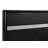 SantaAna 51-inch Wood Full Storage Panel Bed Black-1960154817-1960154820