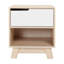 Hudson 1-Drawer Nightstand with USB Port-588710892