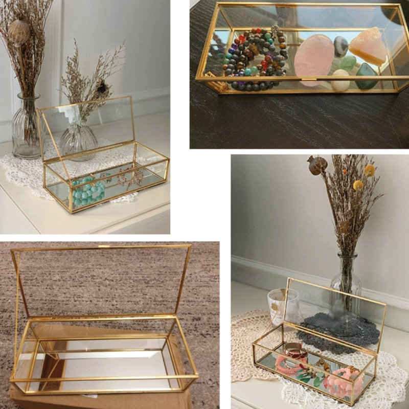 Glass Jewelry Box +