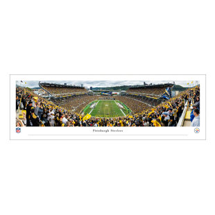 Pittsburgh Steelers Panoramic Fan Cave Decor - Acrisure Stadium Panorama