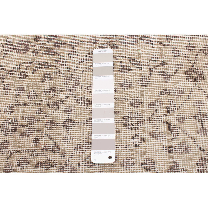 Tapis gris Melis Vintage 3 pi 9 po x 6 pi 11 po