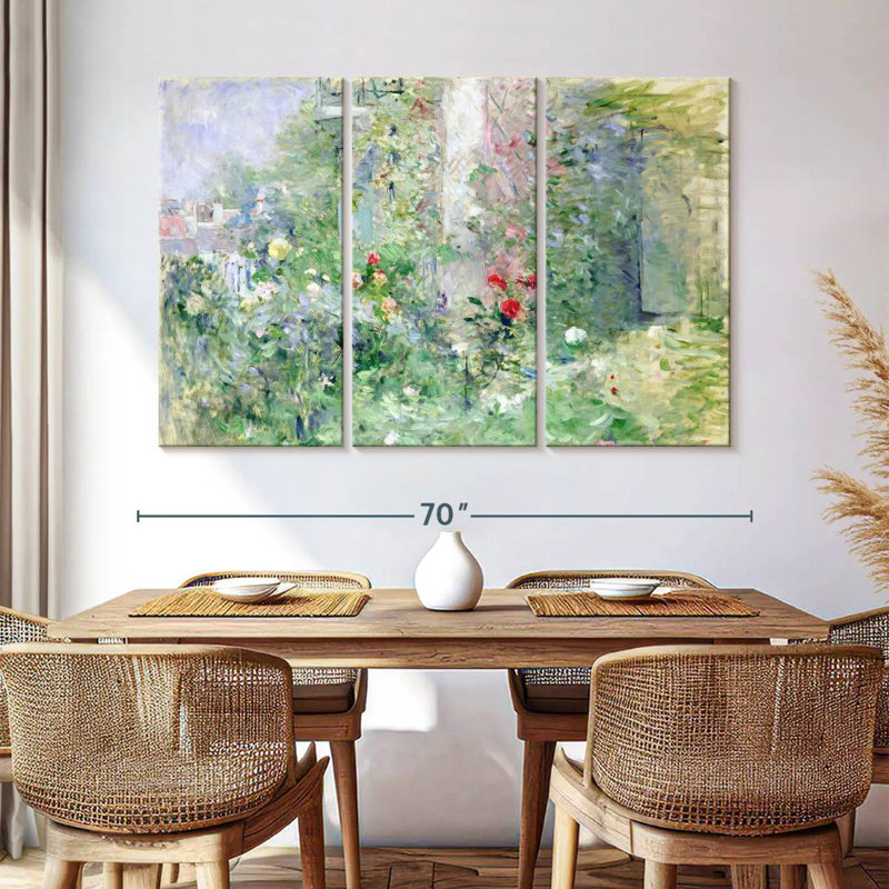 Senne The Garden At Bougival, 42" H x 65" W