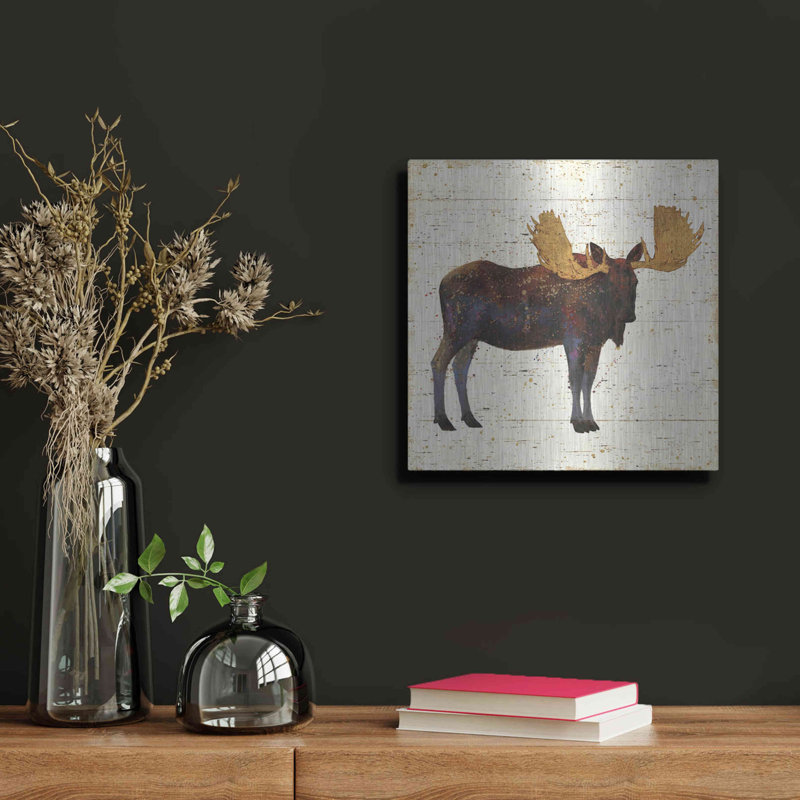 «Golden Nature I» par James Wiens, H 12 po x l 12 po