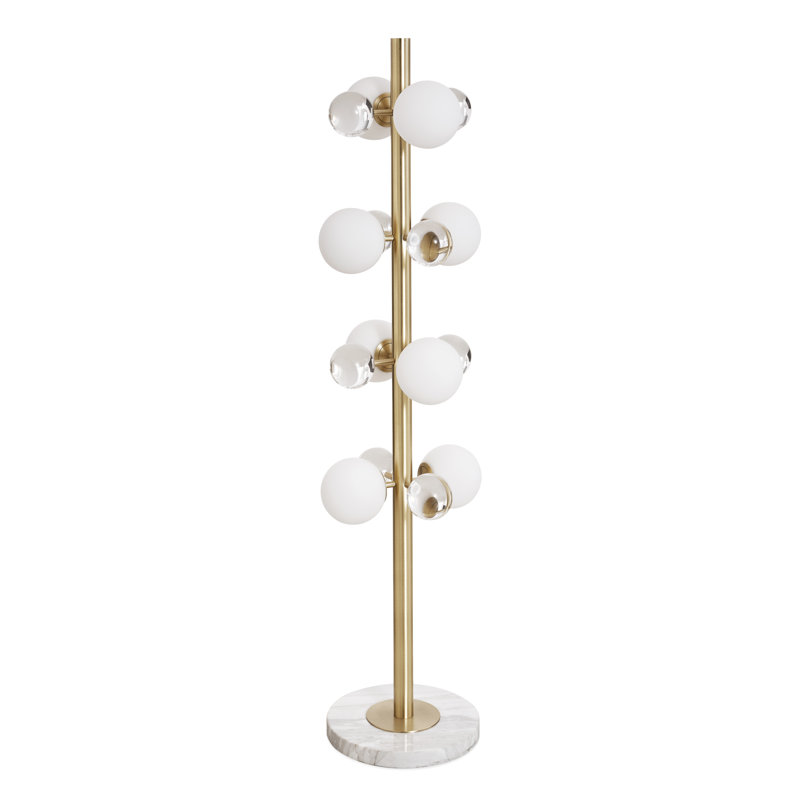 Lampe sur pied colonne 55 po Globo