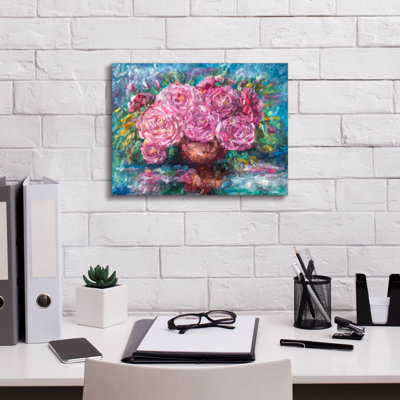 " Pink Roses, Just For You " by Lena Owens
